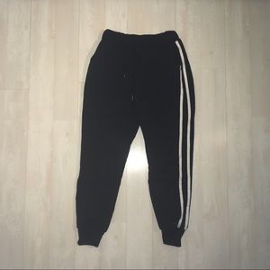 Adidas style black joggers